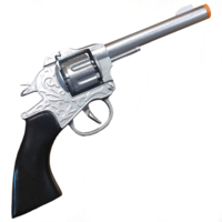 Diecast Silver Cowboy Gun