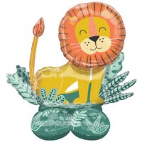 AirLoonz Foil Get Wild! Lion Balloon (109cm)