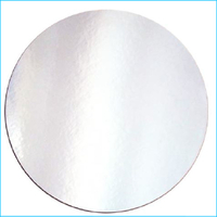 Mondo Silver Round Cake Board 4in (10cm)