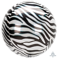 Orbz Foil XL Zebra Print G20 (38cm)*