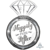 Happily Ever After Ring SuperShape Foil (68cm)