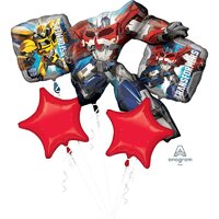 Transformers: Animated Foil Balloon Bouquet - Pk 5