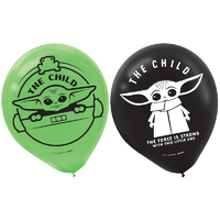 The Mandalorian Asstd. Balloons (30cm) - Pk 6*