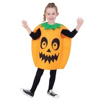 Toddler's Halloween Pumpkin Tabard Costume
