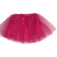 Adults Hot Pink 4-Layer Tutu (40cm)