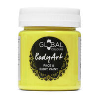 Neon Yellow UV Liquid Face & Body Paint (45ml)