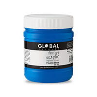 Fluoro Blue Impasto Acrylic Paint (500ml)