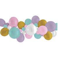 Unicorn Balloon Garland Kit - Pk 35