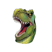 Dinosaur Cutout Wall Decorations - Pk 12*