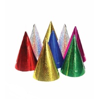 Holographic Party Hats - Pk 8