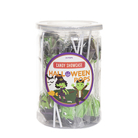 Witch & Frankenstein Halloween Pops (288g) - Pk 24