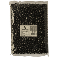 Bulk Black Jelly Beans (1kg)