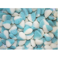 Blue Sour Heart Gummies Bulk (1kg)