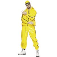 Adult's Yellow Rapper Suit