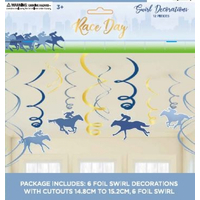 Derby Race Day Swirls - Pk 12