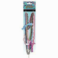 Totally 80's Multi Chain Necklace