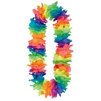 Multi-Colour Neon Flower Lei