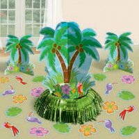 Palm Tree Table Decorating Kit - Pk 23