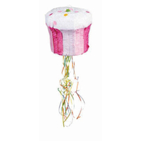 Pink Cupcake 3D Pinata