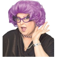 Dame Edna Purple Wig