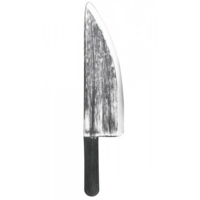 Plastic Butcher Knife Prop (43cm)