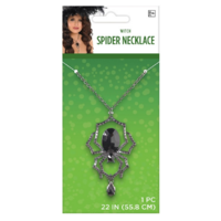 Jewelled Spider Necklace