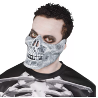 Skeleton Jaw Half Mask