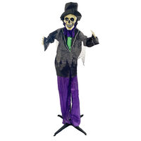 Animatronic Skeleton Groom Prop (180cm)