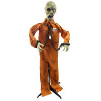 Animatronic Zombie Prisoner Prop (165cm)