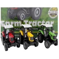 Diecast Pullback Tractor Toys (9cm)