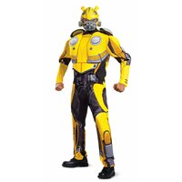 Adults Classic Transformers Bumblebee Muscle Costume