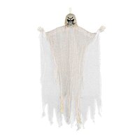 Hanging White Reaper Halloween Prop (61cm)