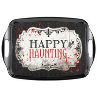 "Happy Haunting" Melamine Serving Tray (51x35cm)