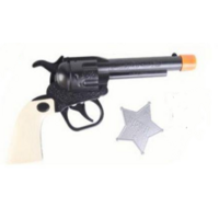 Wild West Toy Gun & Badge Set