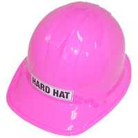 Hot Pink Plastic Hard Hat