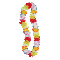 Multi-Colour Flower Lei