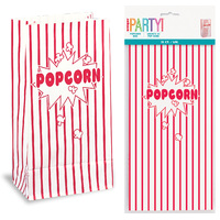 Classic Popcorn Paper Bags - Pk 10