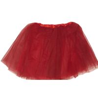 Red 40cm Lined 4 layer Tutu 6/120