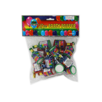 Party Poppers - Pk 18