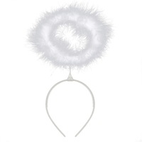 White Feather Angel Halo