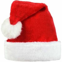 Adults Plush Santa Hat