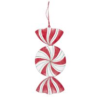 Christmas Peppermint Candy Hanging Decoration (21x46cm)