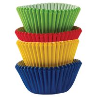 Mini Cupcake Cases Asstd. Colours - Pk 100