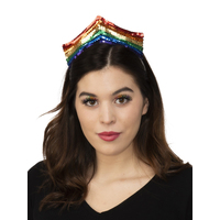 Adults Pride Sequin Tiara