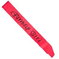 "Birthday Girl" Flashing Sash