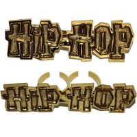 Hip-Hop Gold Knuckle Bling Ring