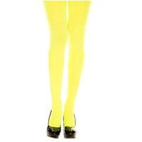 Neon Yellow Stockings