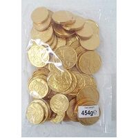 Bulk Milk Chocolate Gold Coins (454g)