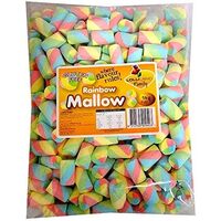 Bulk Rainbow Mini Marshmallows (1kg)