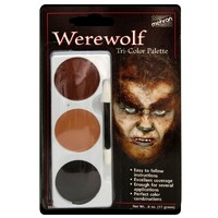 Mehron Tri-Colour Werewolf Make-Up Palette